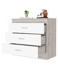 Fm Furniture Cambridge Three-Drawers Dresser