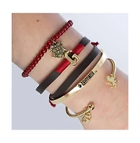 Harry Potter Gryffindor Bracelet Set - 4 Pack