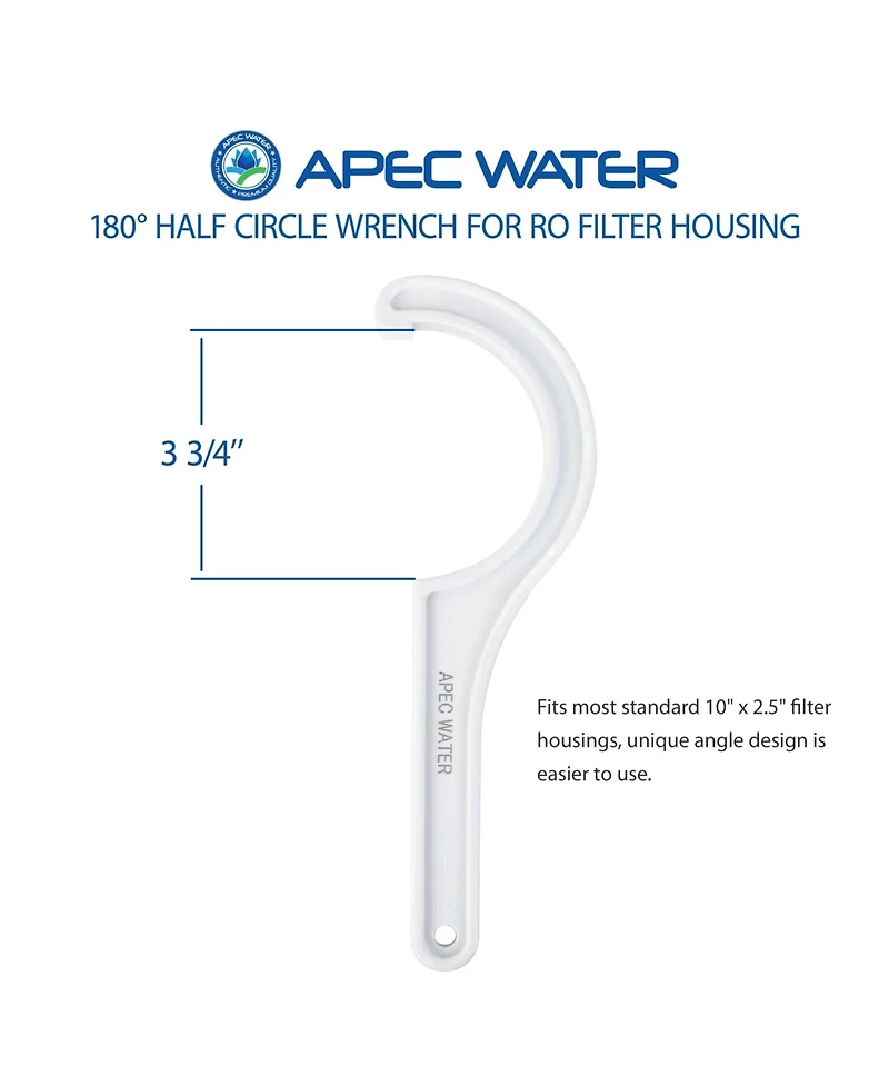 Apec Water Systems Wrench - 180° Ro Pre-Filter Housing Opener