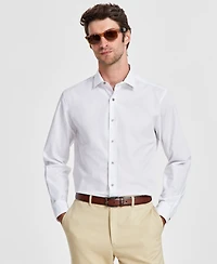 Alfani Men's Slim-Fit Solid Dress Shirt, Created for Macy's