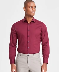 Alfani Men's Slim-Fit Solid Dress Shirt, Created for Macy's