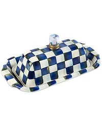 Mackenzie-Childs Royal Check Butter Box