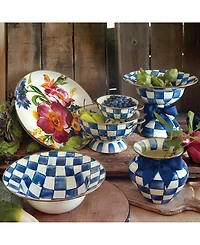 Mackenzie-Childs Royal Check Large Colander