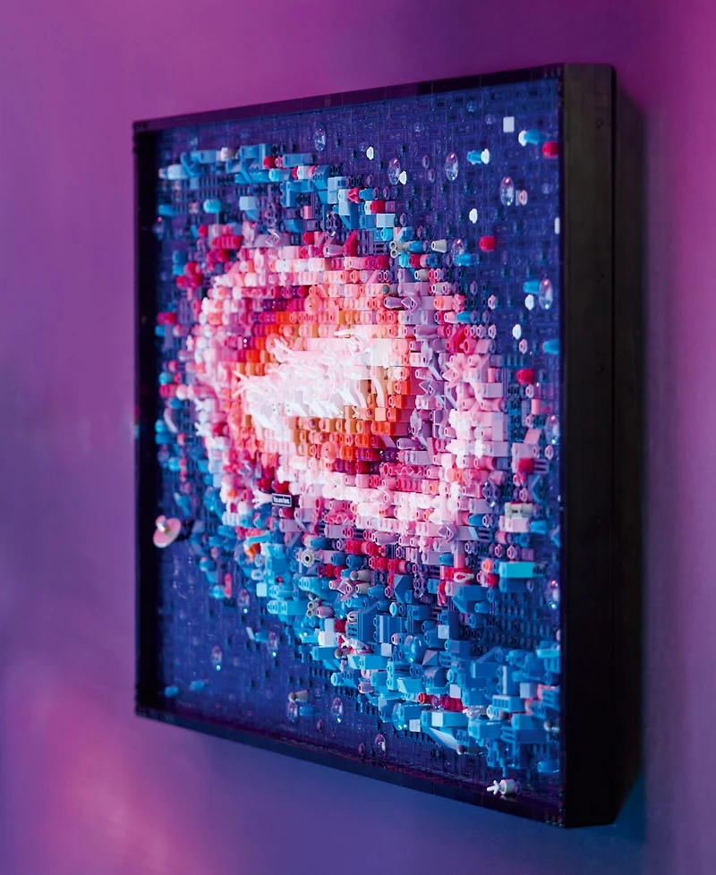 Lego The Milky Way Galaxy 31212 3D Effect Wall Decor Building Set, 3,091-Pieces