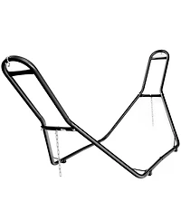 Gymax Hammock Stand Heavy Duty Steel Frame Hanging Hooks Indoor Outdoor