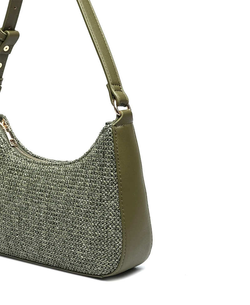 Like Dreams Eden Straw Shoulder Bag