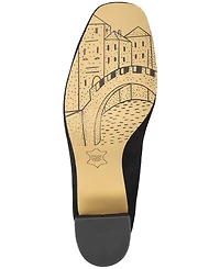 Bella Vita Jillian Women's Block Heel Square Toe Pumps