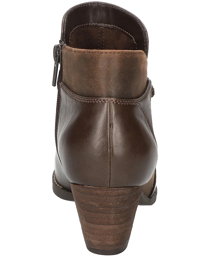 Bella Vita Women's Audrina Block Heel Booties
