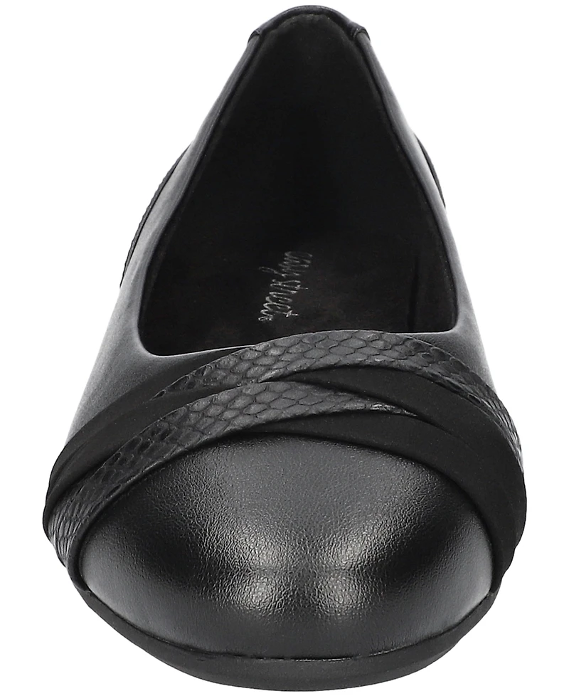 Easy Street Women's Kylie Comfort Ballet Flats