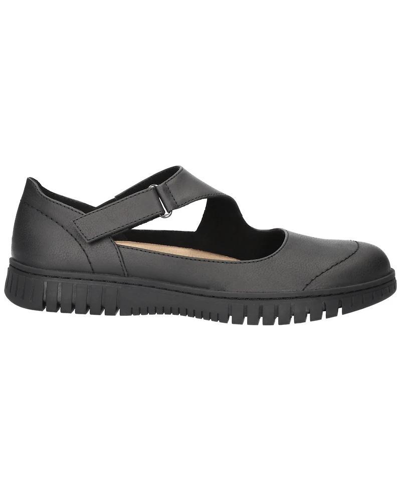 Easy Street Women's Joyful Mary Jane Comfort Flats