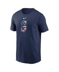 Nike Men's Navy Seattle Mariners Americana T-Shirt