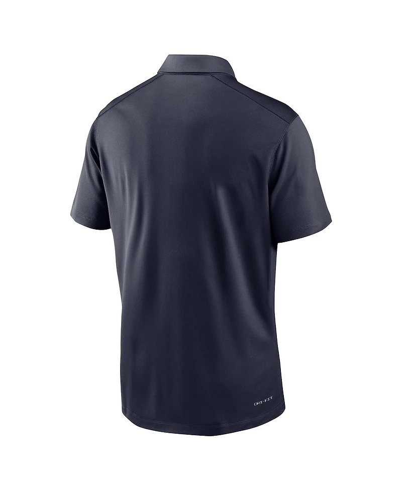 Nike Men's Navy Ole Miss Rebels 2024 Sideline Victory Coaches Performance Polo