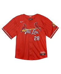 Nike Toddler Boys and Girls Nolan Arenado Red St. Louis Cardinals 2024 City Connect Limited Player Jersey