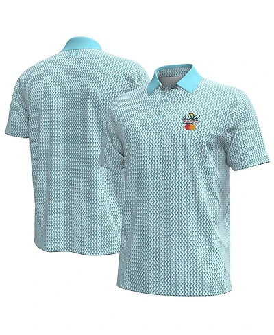 Under Armour Men's Blue Arnold Palmer Invitational Playoff 3.0 Crane Print Polo