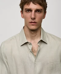 Mango Men's Linen Shirt