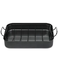 Sedona Kitchen Carbon Steel Nonstick 17" Roaster with Rack