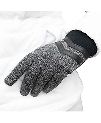 Isotoner Signature Women's Rib-Knit Fleece-Lined Gloves