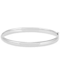 Polished Bangle Bracelet Collection In 10k Gold