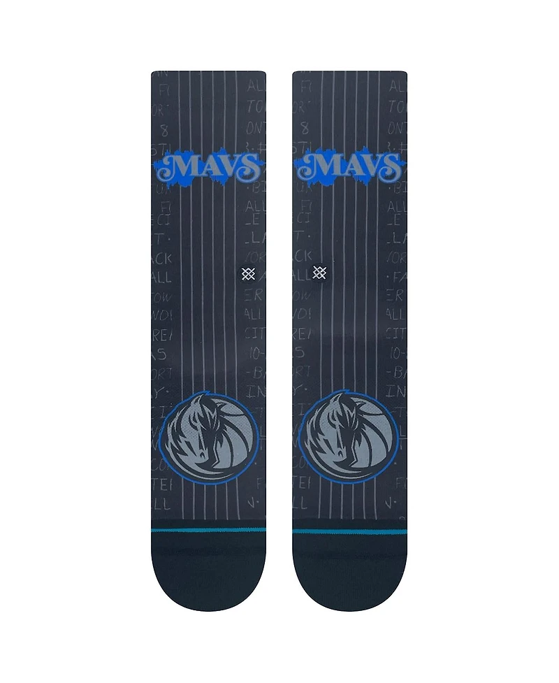 Stance Men's and Women's Dallas Mavericks 2023/24 City Edition Crew Socks
