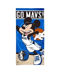 WinCraft Dallas Mavericks 30'' x 60'' Disney Spectra Beach Towel