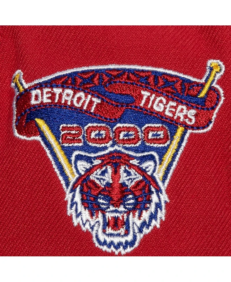 Mitchell & Ness Men's Red/Royal Detroit Tigers Hometown Snapback Hat