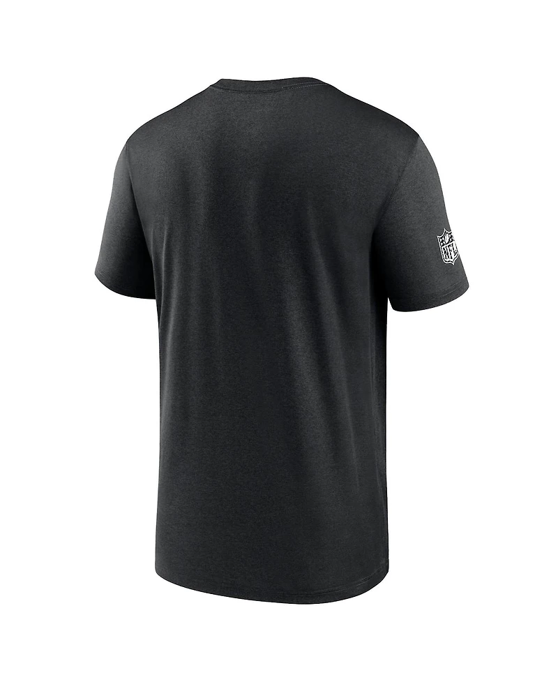 Nike Men's Black Las Vegas Raiders Sideline Legend Performance T-Shirt