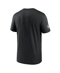 Nike Men's Black Las Vegas Raiders Sideline Legend Performance T-Shirt