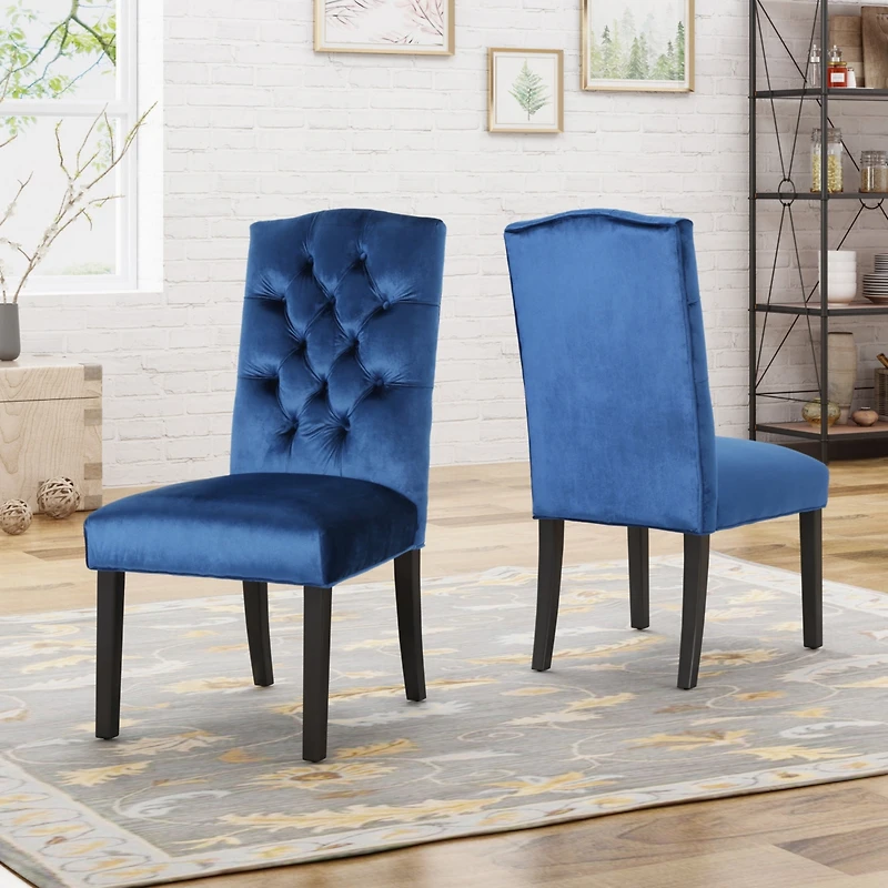 Streamdale Furniture Exquisite Tufted Upholstered Dining Chairs for Formal and Daily Use