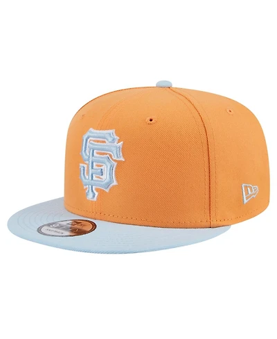 New Era Men's Orange San Francisco Giants Spring Color Two-Tone 9FIFTY Snapback Hat
