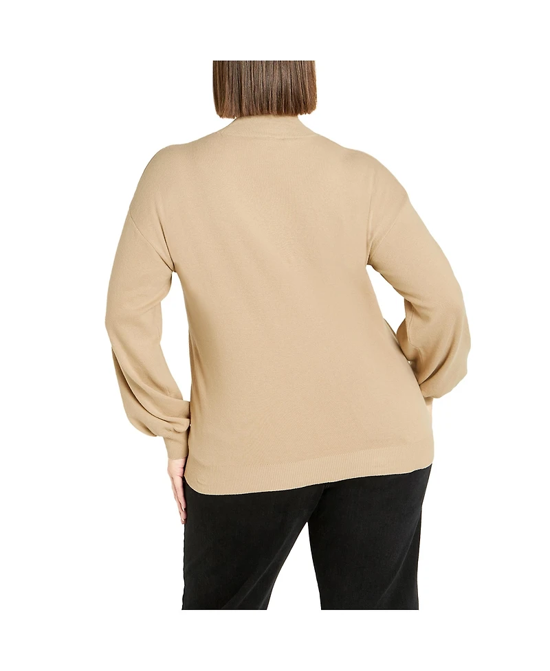 City Chic Plus Size Evelyn Sweater