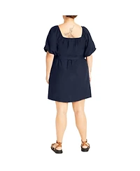 City Chic Women's Uptown Mini Dress