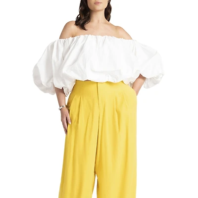 Eloquii Women's Plus Bubble Top