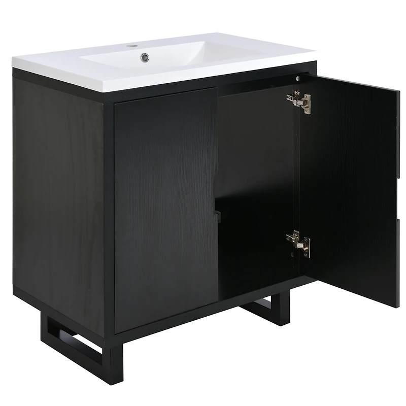 Streamdale Premium Solid Wood Bathroom Vanity (30")