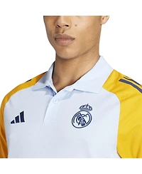Adidas Men's Light Blue Real Madrid Tiro 24 Polo Shirt