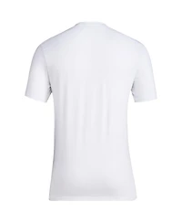 Adidas Men's White Miami Hurricanes Baseball Sunflower Seeds T-Shirt