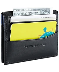 Tommy Hilfiger Men's Rfid Magnetic Reversible Card Case Wallet