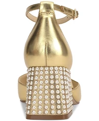 Jessica Simpson Women's Fulian Ankle-Strap Block-Heel Pumps