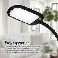 Litespan Slim 55" Led Floor Lamp with Adjustable Color Temperatures