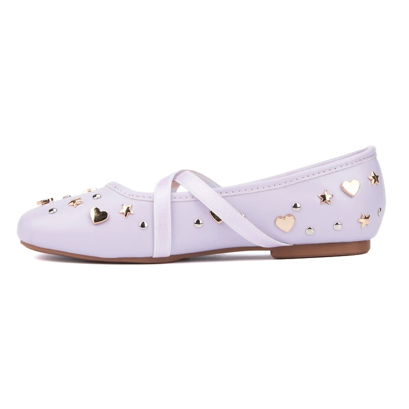 Olivia Miller Girls Atomic Vibe Ballet Flat