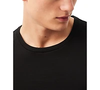 Lacoste Men's 3-Pack Slim-Fit Crewneck Undershirts