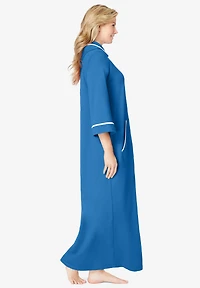 Dreams & Co. Women's Long French Terry Robe