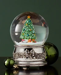Reed & Barton Christmas Tree Musical Snow Globe
