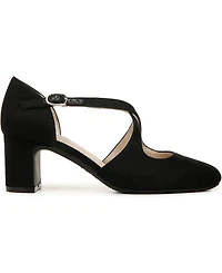 LifeStride Women's Tracy Crisscross Block Heel Pumps