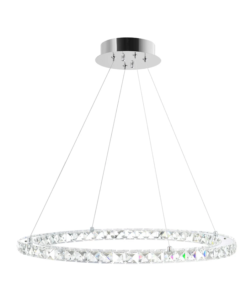 Cwi Lighting Ring Led Chandelier