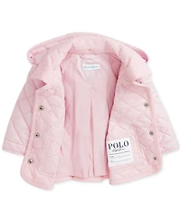 Polo Ralph Lauren Baby Girls Quilted Hooded Coat