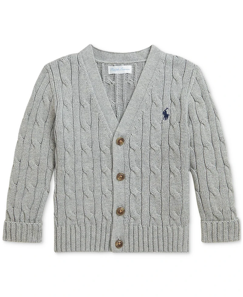 Polo Ralph Lauren Baby Cotton Cable-Knit Cardigan