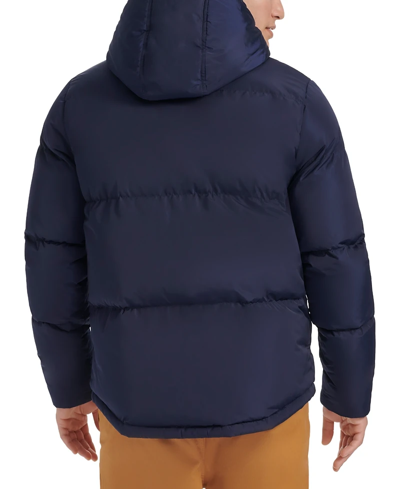 Champion Men's Quilted Full-Zip Hooded Puffer Jacket
