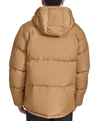 Champion Men's Quilted Full-Zip Hooded Puffer Jacket