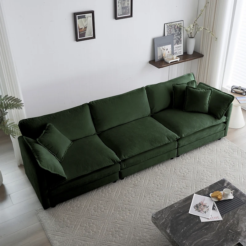 Streamdale Furniture Premium Convertible Sofa Customizable Comfort for Modern Living