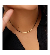 Ana Luisa Herringbone Chain - Ina Mini
